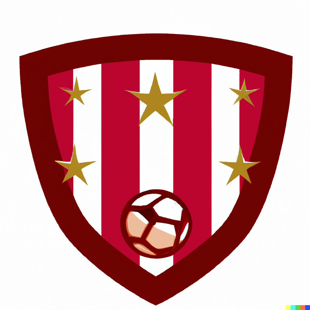 DALL·E 2023-06-06 18.07.33 - Escudo de futbol, color rojos en formato png